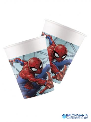 Čaše Spiderman papirnate 200ml 8/1