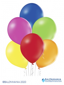 Pastelni baloni lateks mix 30 cm (50 kom)