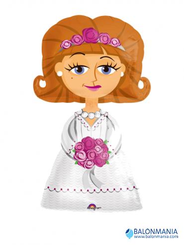 Mladenka BRIDE AirWalker balon na helij