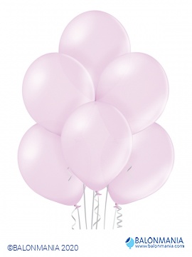 Svjetlo rozi balon metal 30cm (50 kom)