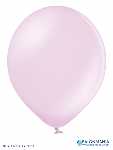 Svjetlo rozi balon metal 30cm (50 kom)